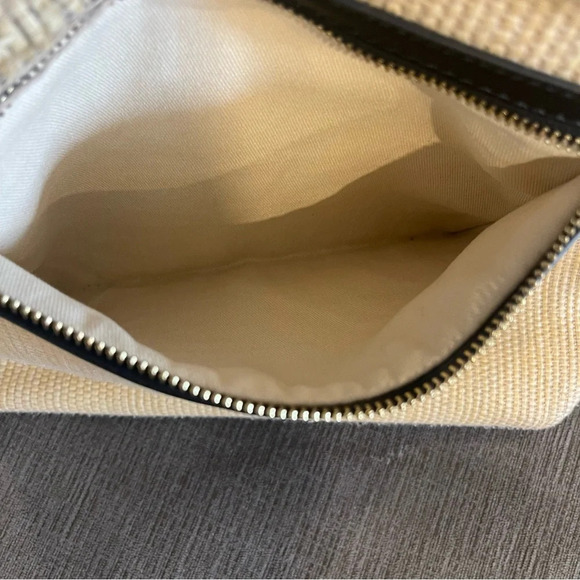 House of Harlow 1960 Aritzia Lined Straw Zippered Tote - Picture 4 of 9